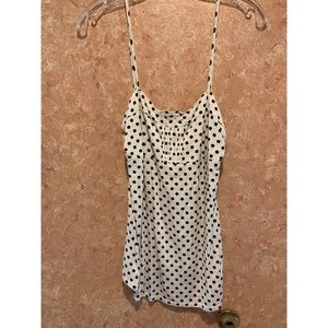 Polka dot tank top
